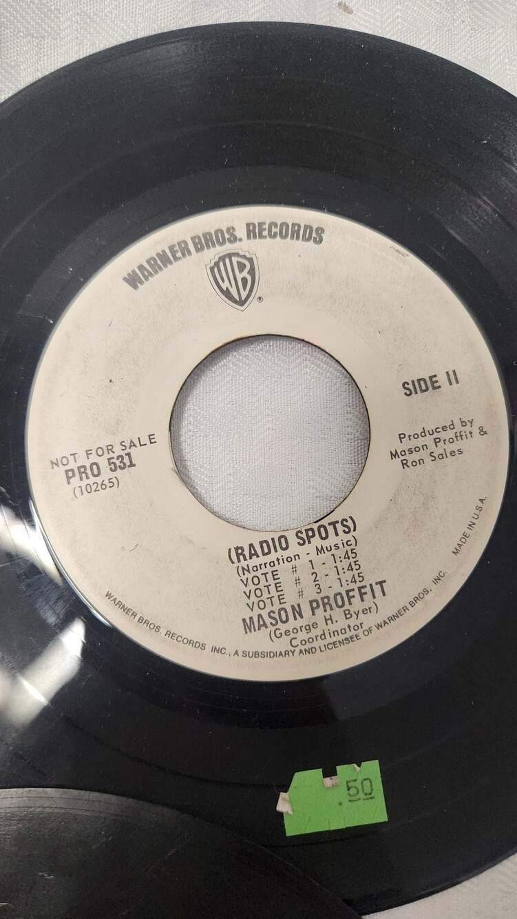 Lot of 4 Vintage 7-inch 45 RPM Vinyl Records (Mason Proffit, Joe Tex, The Canadi - Picture 2 of 5